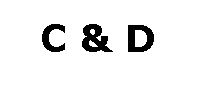 C & D
