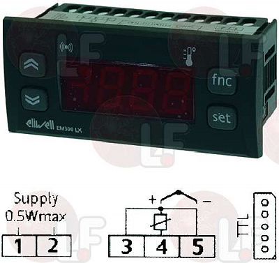 THERMOMETER EM300LX PT100/TCJ/TCK