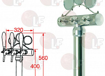 DISPENSING TOWER ARCO 3 WAYS