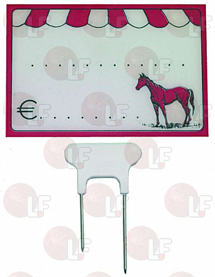PRICE TAGS (HORSE MEAT) - 30 PIECES