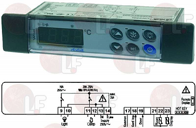 CONTROLLER XW220L 230V NTC