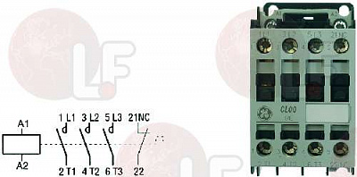 CONTACTOR AEG CL00A301T06 25A 230V 4��