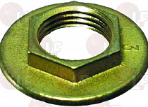 FLAT BRASS LOCK NUT 1/2"