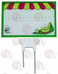 PRICE TAGS (CHEESE) - 30 PIECES