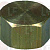 BRASS CAP ? 1/4"F