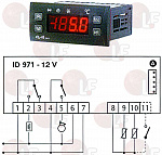 Термостат ID971 12Vac/dc 15/8A PTC/NTC Термостат ID971 12Vac/dc 15/8A PTC/NTC