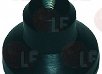FOOT WITH SHAFT M5 - 4 PCS