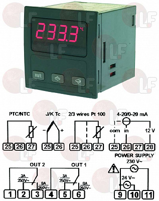 ���������  EV7402M6 J/K/PTC/NTC/PT100
