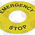 SELF-STICK LABEL ��� EMERGENCY PUSH-BUT