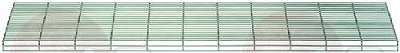 STAIN.STEEL CUP SUPPORT GRID 488x160 ��