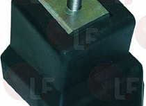 FOOT WITH PIN M8 - 4 PCS