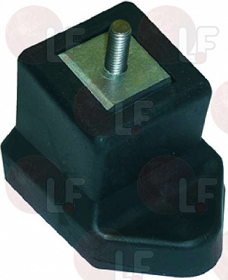 FOOT WITH PIN M8 - 4 PCS