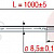 SHEATHED HEAT.ELEM. RSV-100 350W 230V