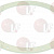 SILICONE FLAT GASKET ? 178x148x3