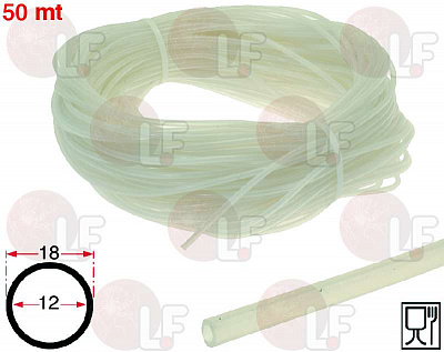 SILICONE HOSE ? 12x18 SHORE 60 - 50 m