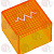 ORANGE CAP WITH ��� SYMBOL