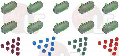 TOP PROTECTION ��� P/BUTTONS-10 PCS