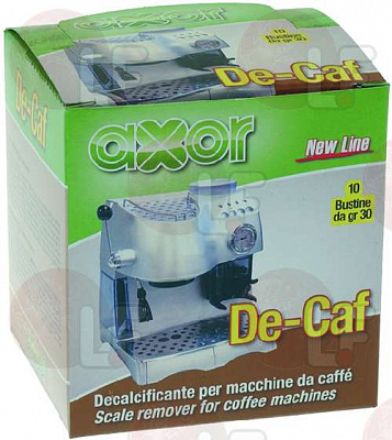 SCALE REMOVER AXOR DE-CAF 10 BAGS