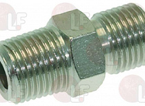 ������  1/8"M - 1/8"M NICHEL-PLATED BR
