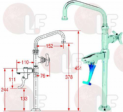 COMBINATION GLASS & PITCHER FILLER