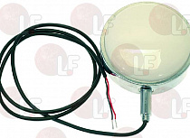 ROUND BIFACIAL ILLUM. BADGE HOLDER W/LED