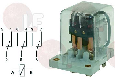 RELAY B2-3 250V 16A