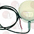 ROUND BIFACIAL ILLUM. BADGE HOLDER W/LED
