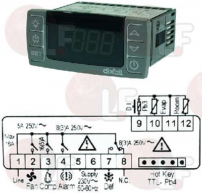 ��������� XR70CX 230� NTC/PTC