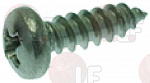 ST.STEEL SCREW M2.9x9.5 UNI6947 DIN7970