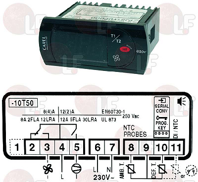 CONTROLLER EASYMILK PJS1Y0P000 230V NTC