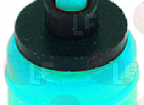 OUTLET REDUCER T&P 1 l/min BLUE