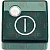 BUTTON WITH "ON/OFF" SYMBOL