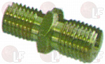 MILLED DOUBLE FITTING M8x1-M9x1 MILLED DOUBLE FITTING M8x1-M9x1