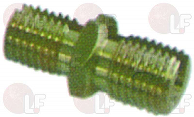 MILLED DOUBLE FITTING M8x1-M9x1