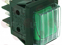GREEN MOMENTARY CHANGE OVER SWITCH 250V