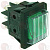 GREEN MOMENTARY CHANGE OVER SWITCH 250V