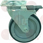 SWIVEL CASTOR WITH BRAKE SWIVEL CASTOR WITH BRAKE