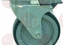 SWIVEL CASTOR WITH BRAKE