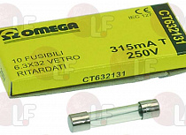 DELAY FUSE 6.3x32 - 10 PCS