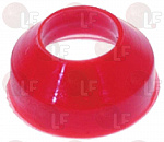 CONICAL NYLON GASKET 1/2 BSF RED