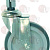 AXLE SWIVELLING WHEEL