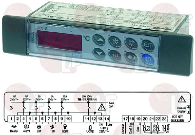 CONTROLLER XW271L 230V NTC