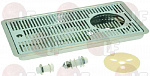 S/STEEL RECESSED DRIPTRAY 400x220 ��