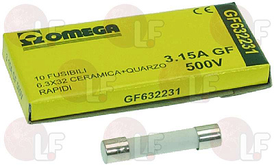 QUICK ACTING FUSE 6.3x32 - 10 PCS