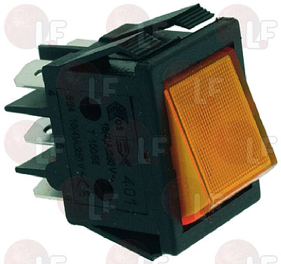 ORANGE CHANGE OVER SWITCH 16A 250V