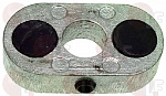 OVAL FLANGE WITH DOUBLE MAGNET