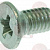 ST.STEEL CROSS HEAD SCREW M3x6 UNI 7688