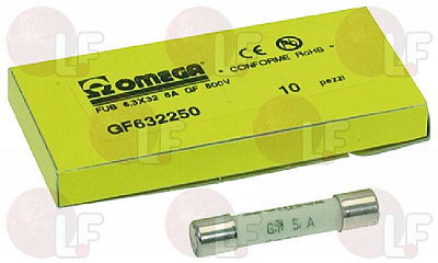 QUICK ACTING FUSE 6.3x32 - 10 PCS