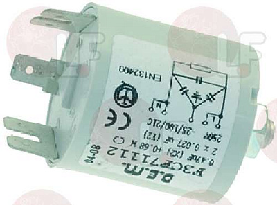 RADIO FREQUENCY INTERFERENCE FILTER 250V
