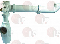 ����� POLYPROPYLENE DOUBLE SIPHON 1"1/2